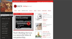 Desktop Screenshot of nealsbuildingservices.co.uk